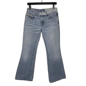 Diesel Jeans Womens Industry Denim Boot Cut Division Mid Rise 28